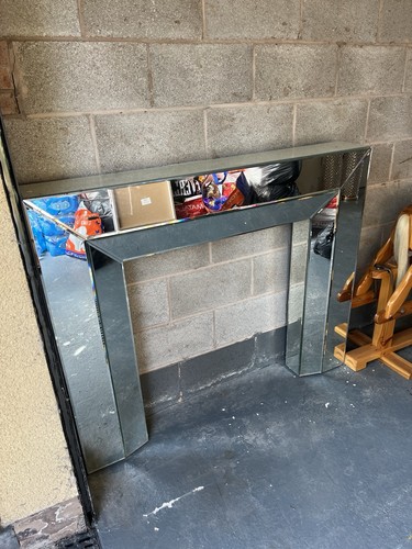 Glass fire surround - fire,