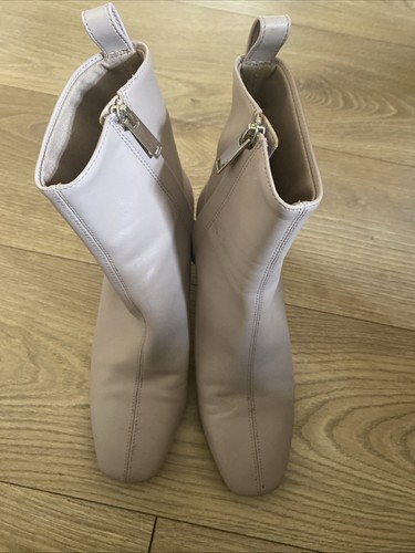 Women faux leather - leather, cream