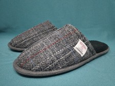 Totes Harris Tweed Slippers UK
