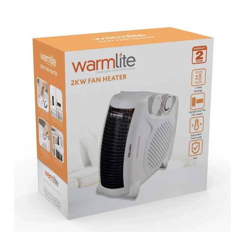Warmlite 2kw fan heater - warmlite,