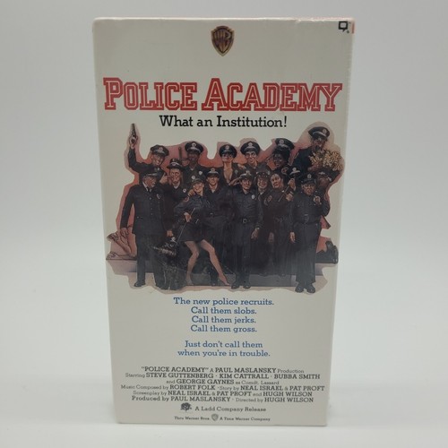 Police academy vhs - police,