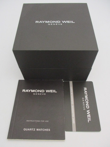 Raymond weil watch box - raymond, box,