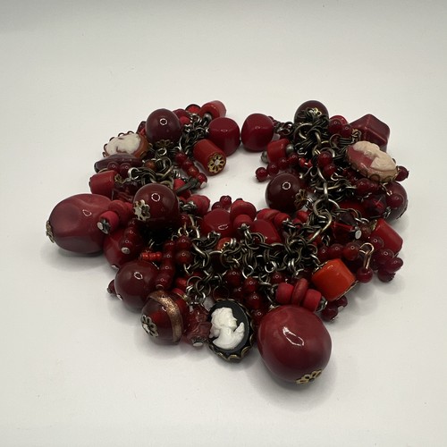 Boho style dangling cameo - boho,