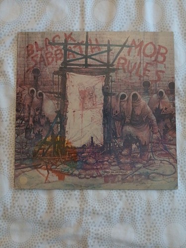 Black sabbath mob rules - black,