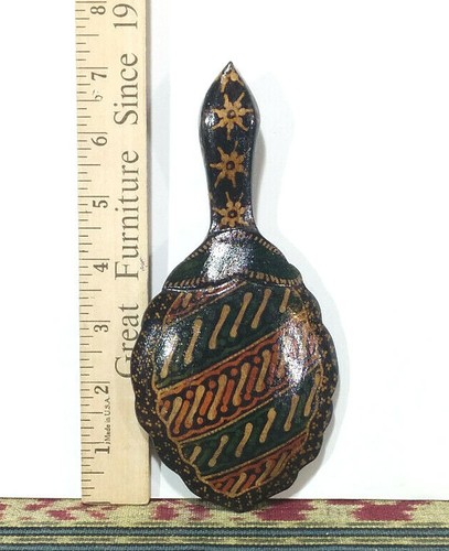 New small batik wood hand - -,