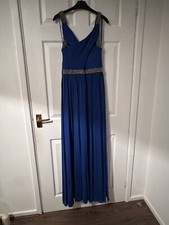 Coast Electric Blue and Sequins Maxi Dress
