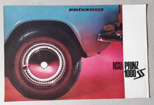 NSU Prinz 1000 S Brochure