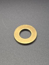 7/16 solid brass table 3 Heavy imperial washers  7/8 OD, 0.0940in thick - Qty 10