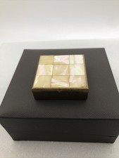 Vintage Mother Of Pearl Pill