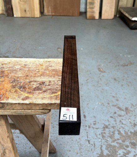 Macassar ebony turning blank - macassar,