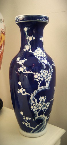 Vintage chinese blue - blue, white