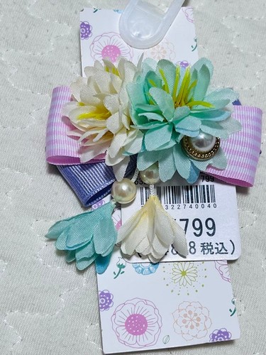 Flower hair clip elegant - clip,