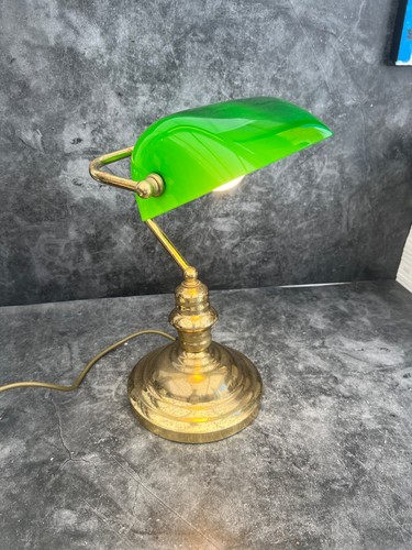 Bankers style desk lamp - desk,