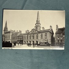 Vintage Postcard Repro High Street 1907 Dundee Public Libraries H3
