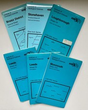 6 British Geological Survey Maps; Sheets 67, 70x2, 141,  233, Bristol District