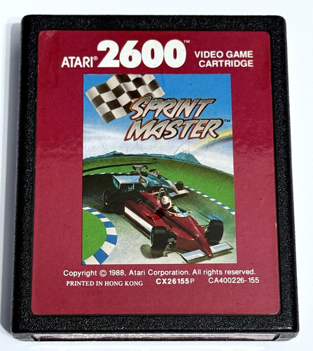 Sprintmaster atari 2600 - sprintmaster, *atari