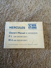 Manual Sachs P1 -M4 Manual