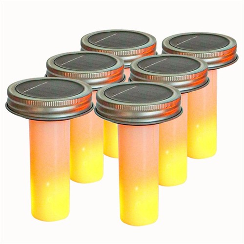 Flame lantern solar - lantern, jar
