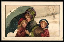 Artist postcard Ethel