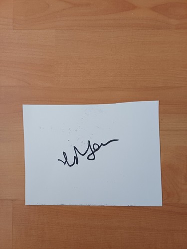 Alex ferguson hand - hand, signed