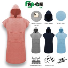 Unisex Hooded Poncho Towel