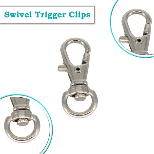 10pcs silver swivel trigger - swivel,