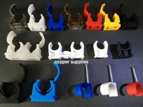 Talon hinged pipe clips - hinged,