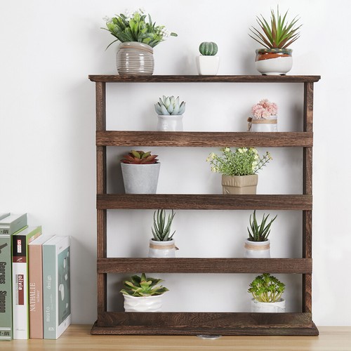 Wisfor 4tier wooden spice rack - 4tier,