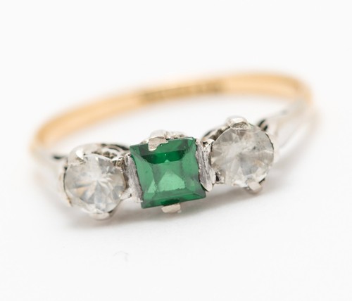 Vintage 9ct gold silver - gold,