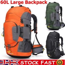 60L Large Backpack Men Women