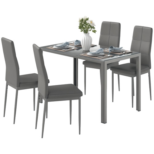 Homcom piece dining set - homcom,