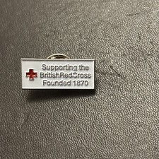 Vintage British Red Cross Pin