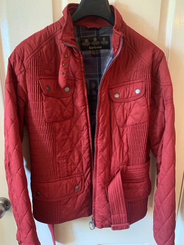 Barbour red ladies - jacket, size