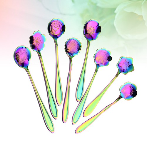 Pcs set flower dessert - 8,