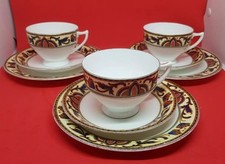 3 x Radfords Crown China Art