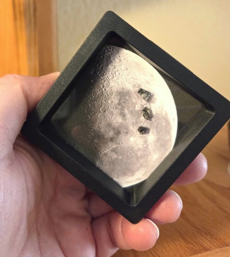 Genuine moon rocks - genuine, lunar