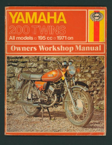 Yamaha rd200 haynes manual - yamaha,