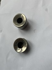 Two HMV  Table Top  Gramophone  Needle Containers