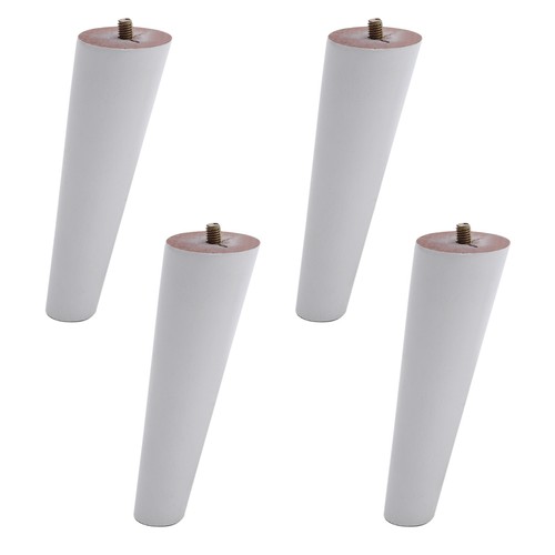 4pc white sofa sette legs - 4pc,