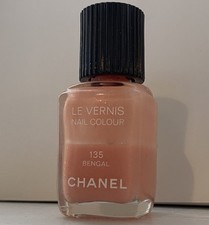 CHANEL NAIL VARNISH BENGAL CLEAR PEACH PEARLESCENT Le VERNIS 135 1/2