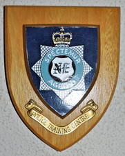 North Eastern Police Training Centre mess wall plaque shield crest Constabulary