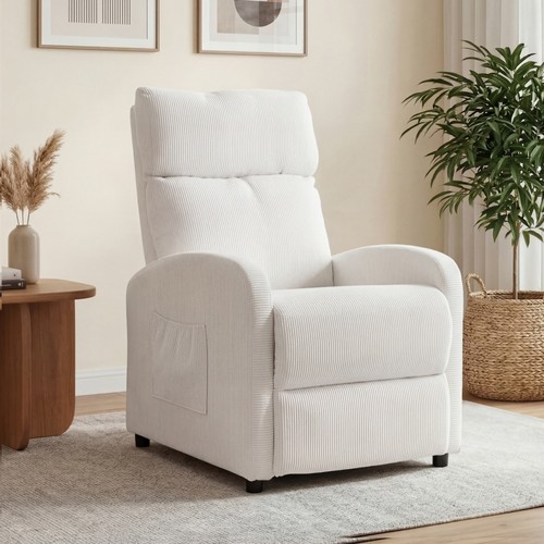 Push back recliner chair - recliner, with
