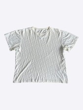 Dior White Oblique Towel