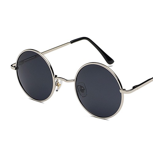Round lens circle sunglasses - round,
