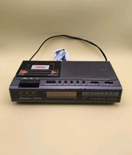 Vintage Binatone Eurostar 3-in-1 LED Alarm Clock Radio Cassette Tape Player RARE