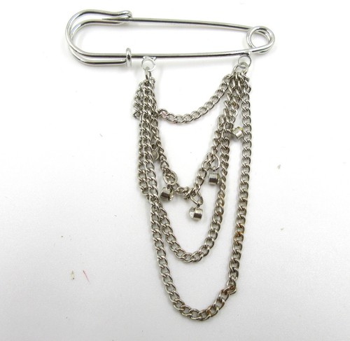 Silver large 6cm safety - large,
