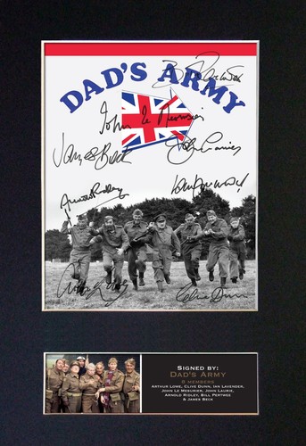 755 dads army signed - 755,