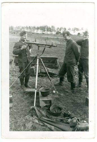 German mg34 machine - german, gun