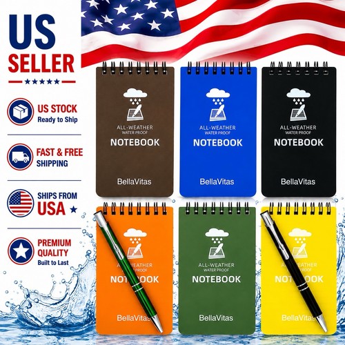 Pack waterproof notebook - pack, notebook,