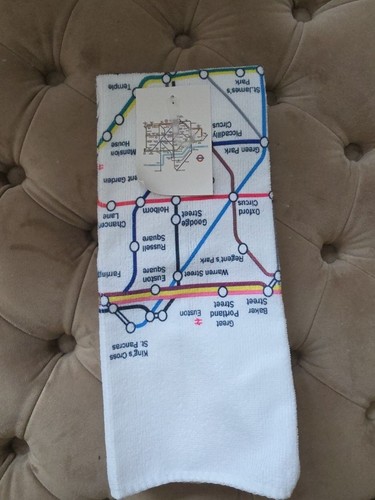 London underground tea towel - tea, x